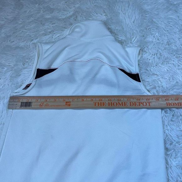 Vintage Women's White Golf Polo Athletic Tank Top - Picture 6 of 6